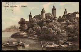 AK Estavayer-le-Lac, Estavayer d`autrefois, Le Château